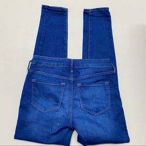 Old Navy Rockstar Mid Rise Skinny Jeans Blue Jay Sz 4